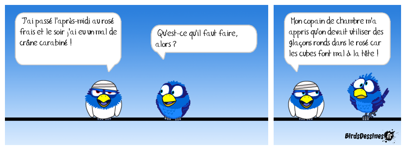 Une histoire de glaçons...