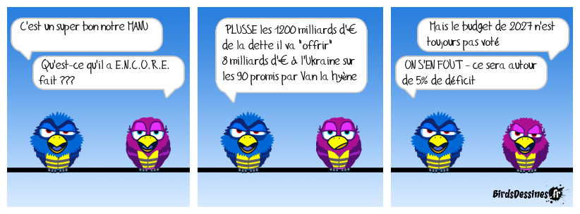 Arrivera-t-il à passer les 4000 milliards d'€ de dette avant son départ ???