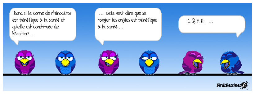 C'est logique ...