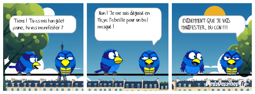 ☺ Un gilet pour deux emplois ☺☺