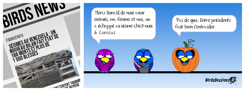 Sous les bombardements,  la terre tremble aussi  !