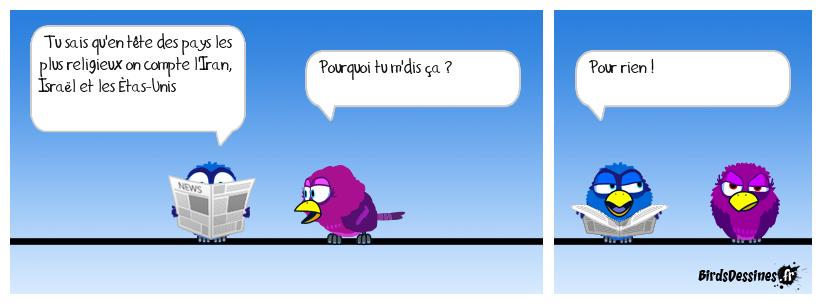 La religion s'en mêlerait ?