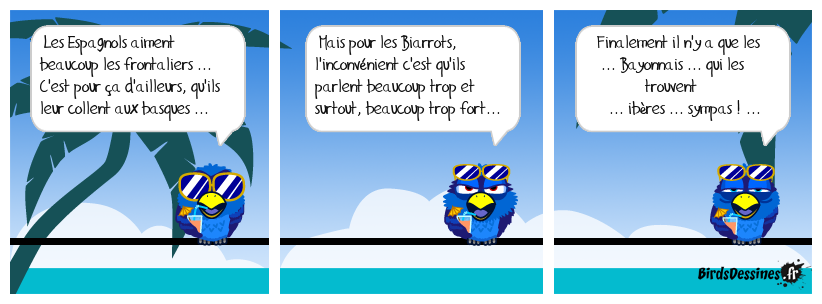 lâcher nous les basques ...