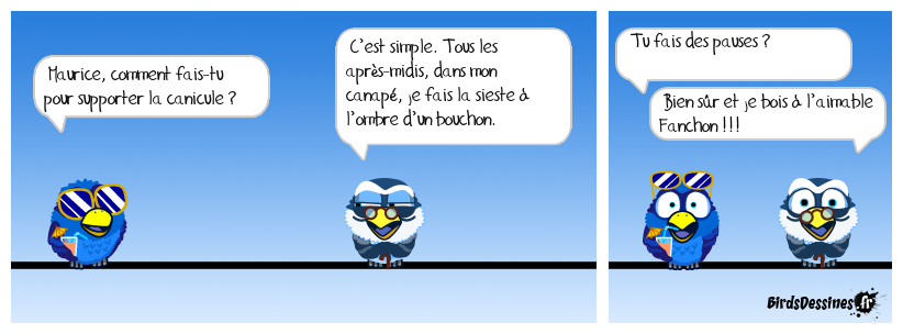 Pour contrer la canicule !