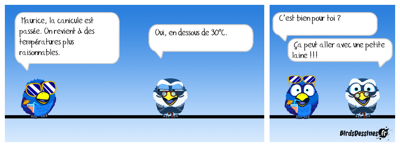 Jamais content !