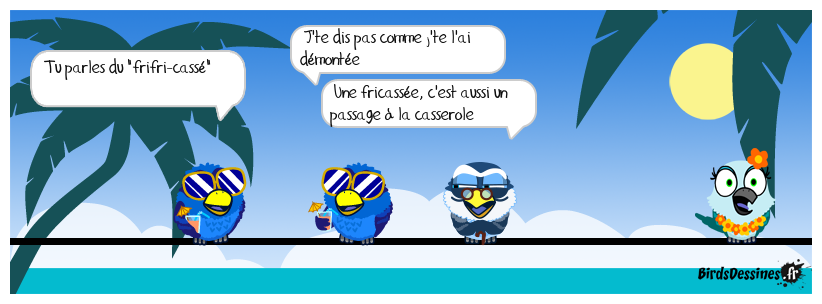 Non, il n'est pas bègue mon pote !