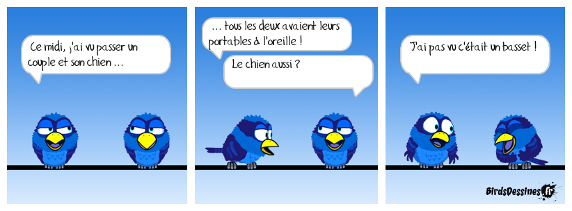 Allo Choupette, c'est Médor ... on se renifle ce soir ?
