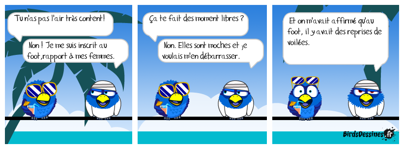 Pas de pot.