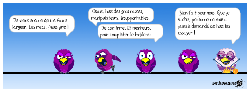 Les mecs...