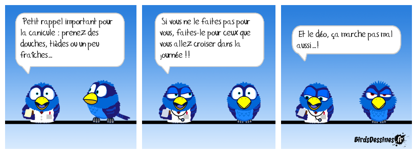 Et on écoute les conseils du docteur, hein !!