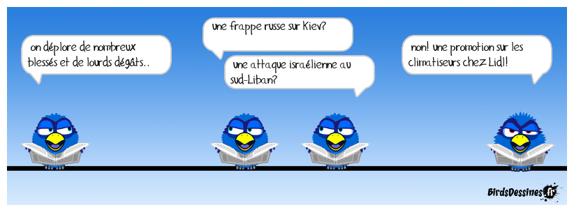 des nouvelles du front