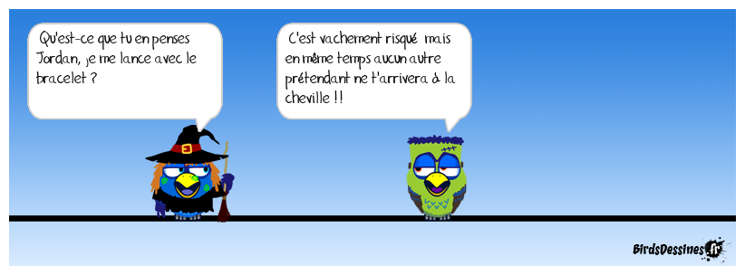 J'y vais avec le bracelet ...