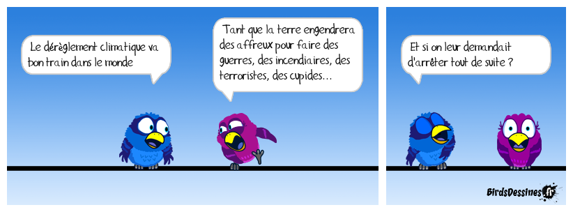 Que les affreux se calment !