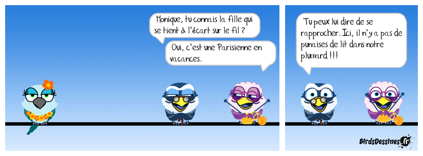 Faut bien s’entraider !