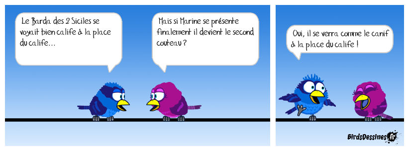 Le Canif à la place du Calife