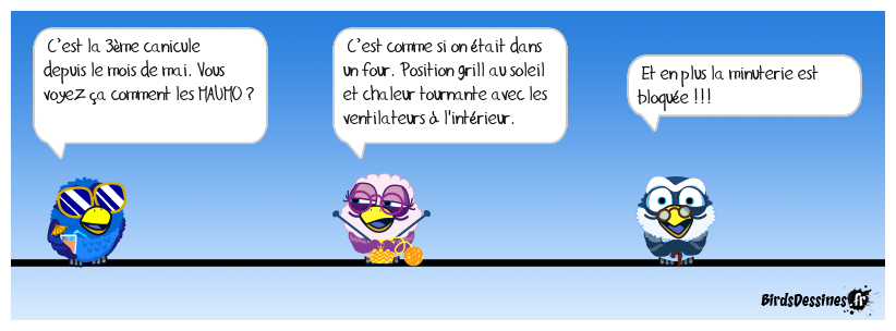 On va finir par s’évaporer !