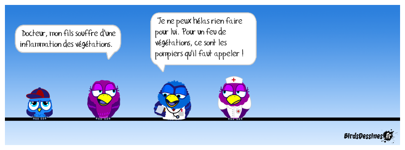 Et quand un automobiliste met des feux de route, le pompier fait une extinction de voie ?