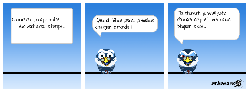 Le changement, c’était avant…