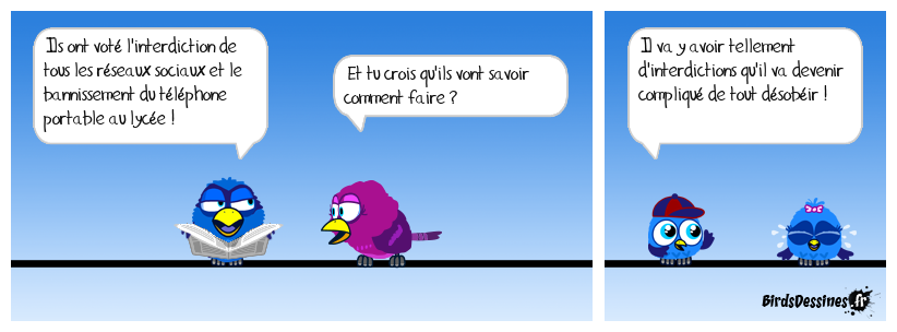 Déjà on interdit et on verra après comment on interdit...