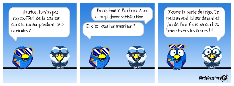 La clim façon Maurice !