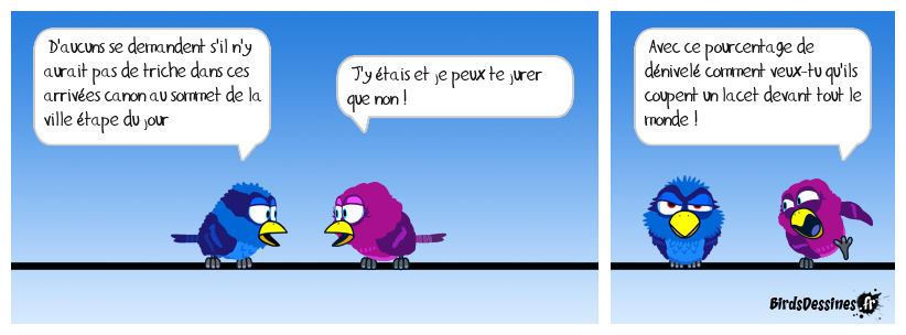 Pas de triche au TDF !