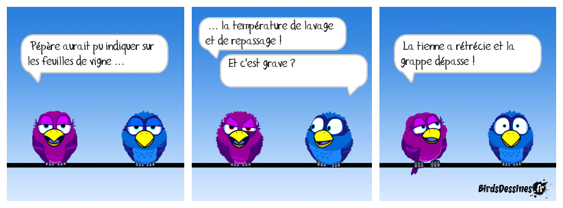 Y a comme un pépin ... voir plusieurs et cep pas tout !
