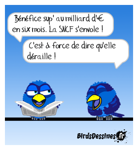 La SNCF s'envole !