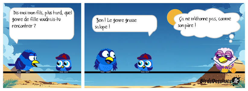 ☺ Discussion entre un père et son fils ☺☺