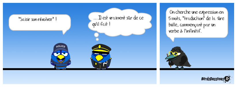 Verbidouillage n° 793 (expression française n° 470)
