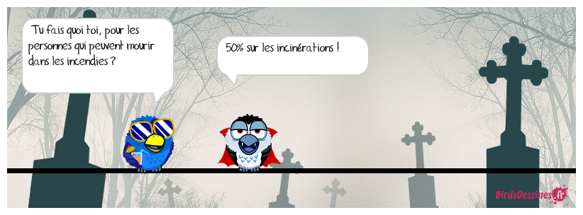 Dans le monde funéraire !