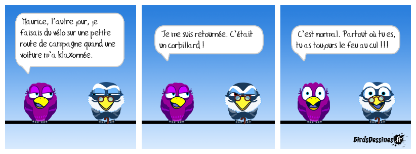 Chaud derrière !
