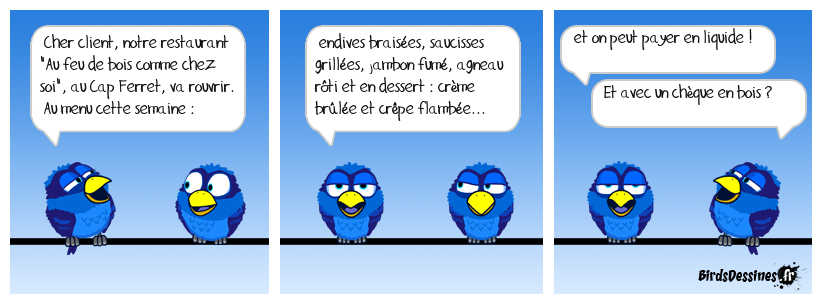On fait feu de tout bois