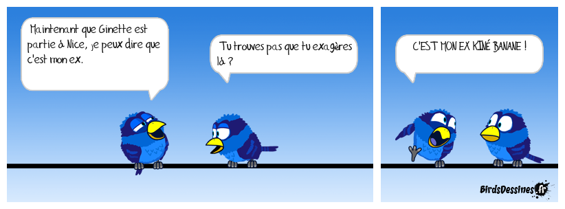 Une BD que j'ai faite pour ma kiné que j'adore, j'ai juste changé son prénom !