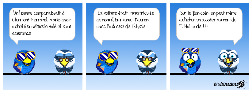 Carte grise présidentielle !