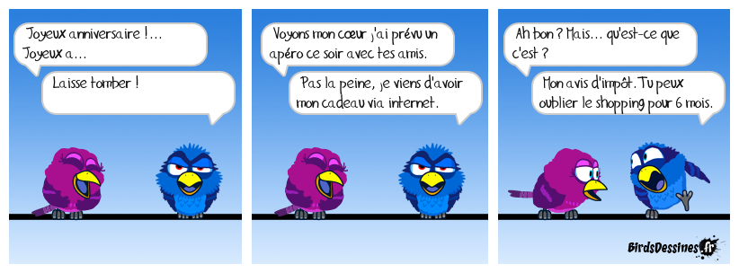 Joyeux anniversaire !