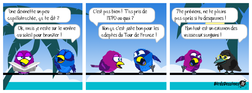 C'est bien d'avoir un maillot sur le dos !