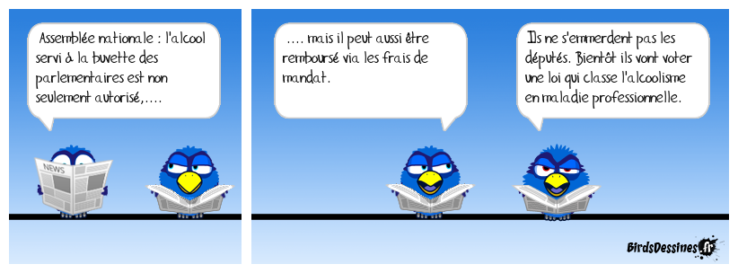 Même pas gênés.
