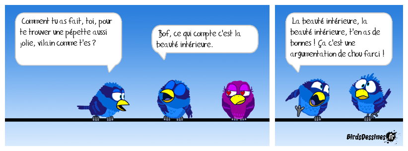 La beauté intérieure du chou farci...