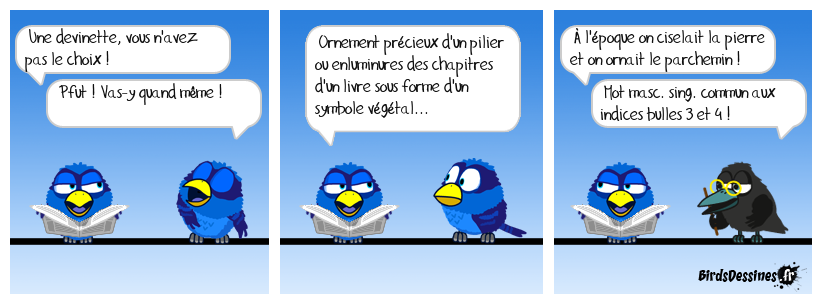 Devinette ?