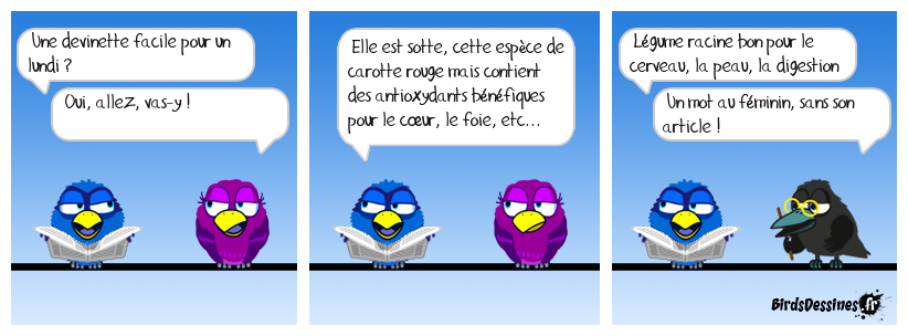 Devinette du jour