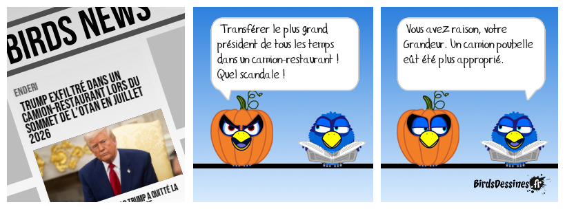 Nourriture indigeste sur Air Force One