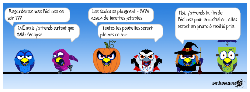 Chacun voit l'éclipse comme il veut ...