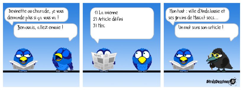devinette ou charade du jour