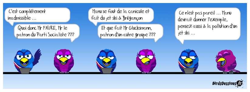 Il y a les uns et il y a ensuite les autres ...
