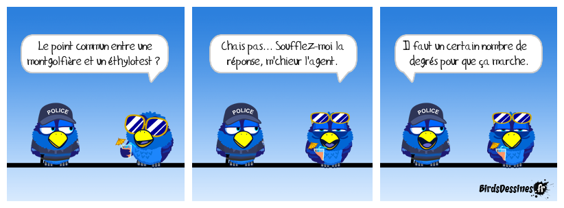 Défenseur de l'humour, au rapport !