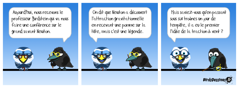 L'histoire des sciences, par le professeur Birdstein