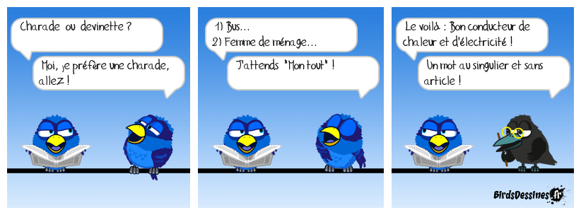 Charade ou devinette ?