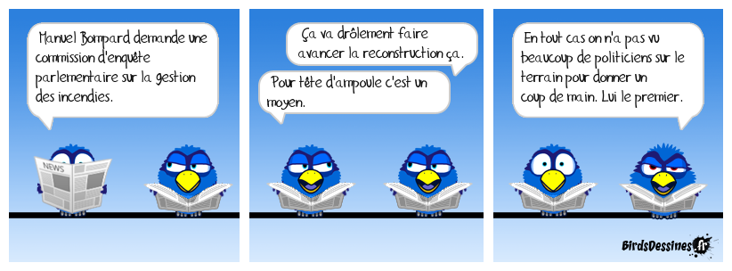 Il veut faire une réunion de branleurs.