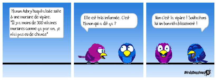 La vilaine morsure !