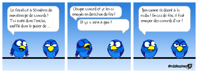 Ça lui a cloué le bec !